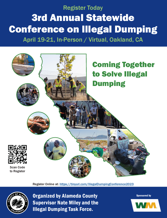 Illegal Dumping Conference 2023 flyer